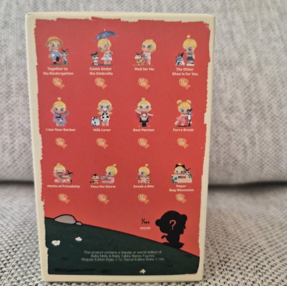 Furry Brush | Pop Mart Baby Molly & Baby Tabby Confirmed Blind Box Figure - Picture 5 of 8